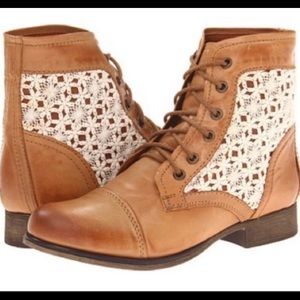 Steve Madden vintage leather granny hippy boots 6M